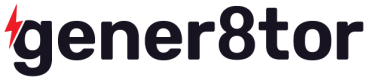 gener8tor logo
